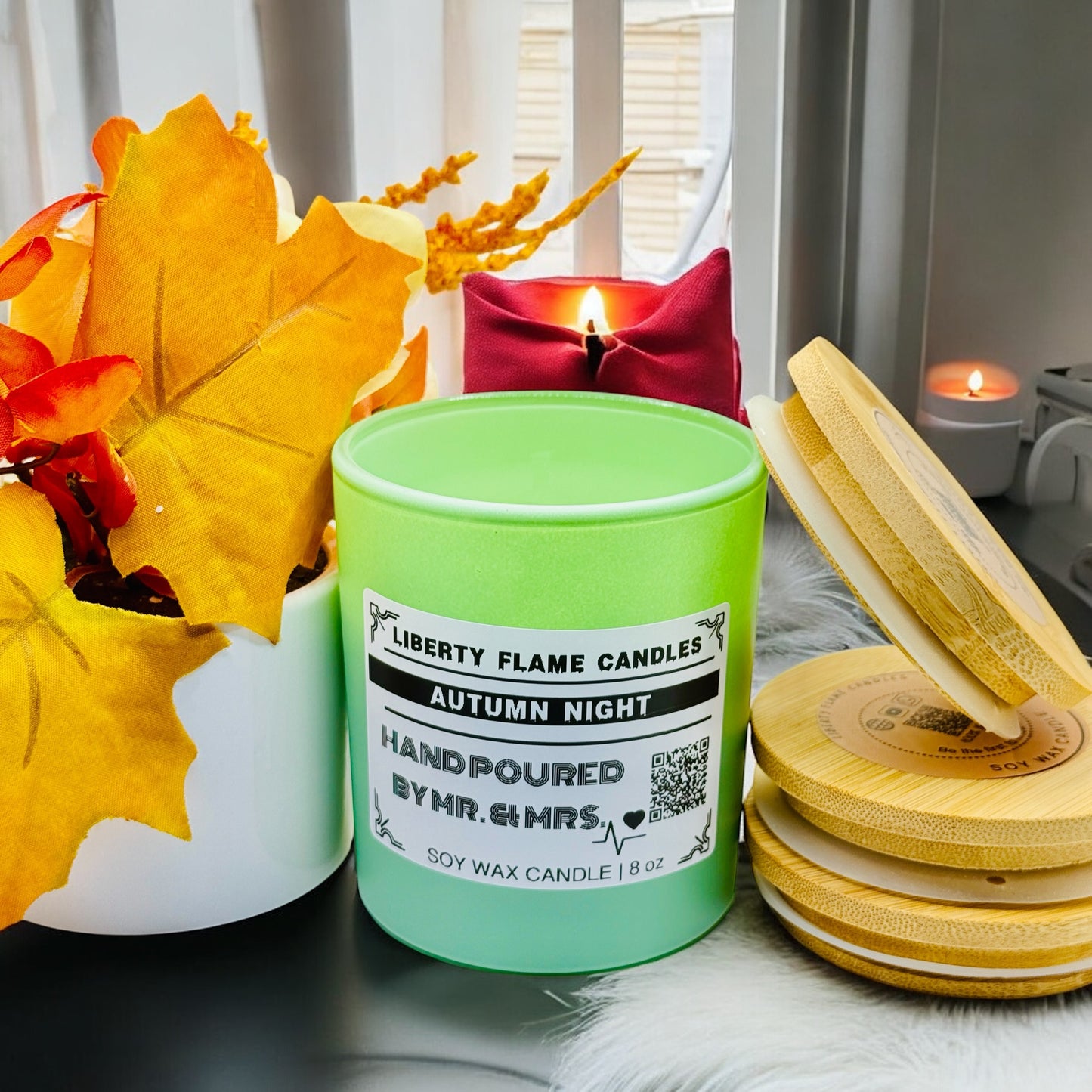AUTUMN NIGHT - 10oz GLASS JAR