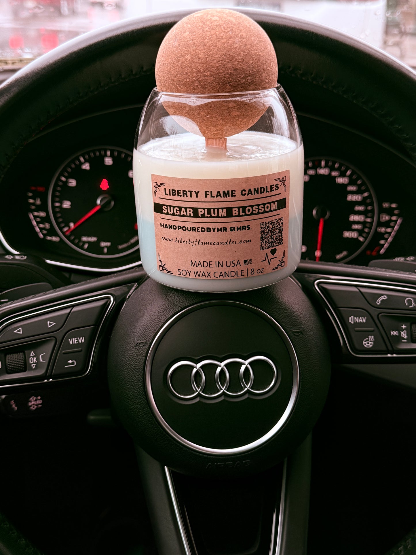 CLEAR JAR WITH ROUND BALL LID - 16OZ