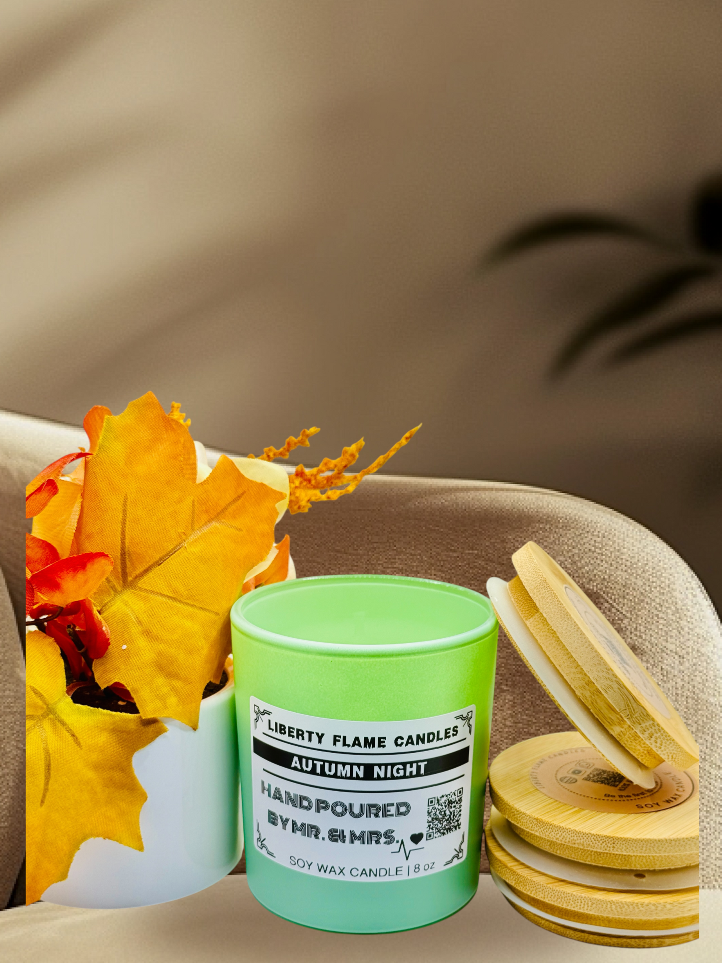 AUTUMN NIGHT - 10oz GLASS JAR