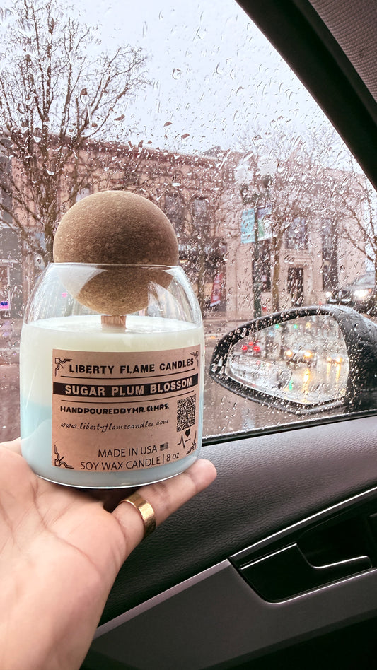 CLEAR JAR WITH ROUND BALL LID - 16OZ