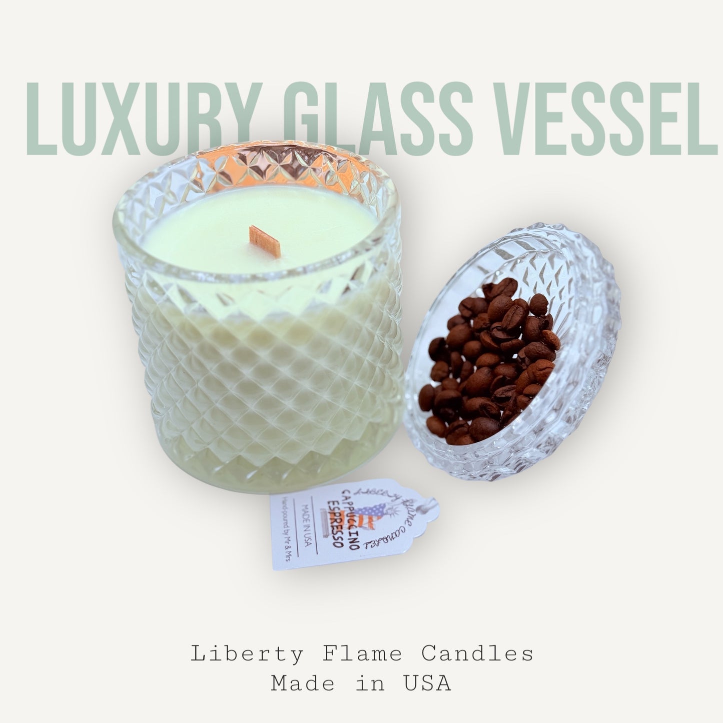 DECORATIVE VESSEL IN ALL FRAGRANCE - 10oz