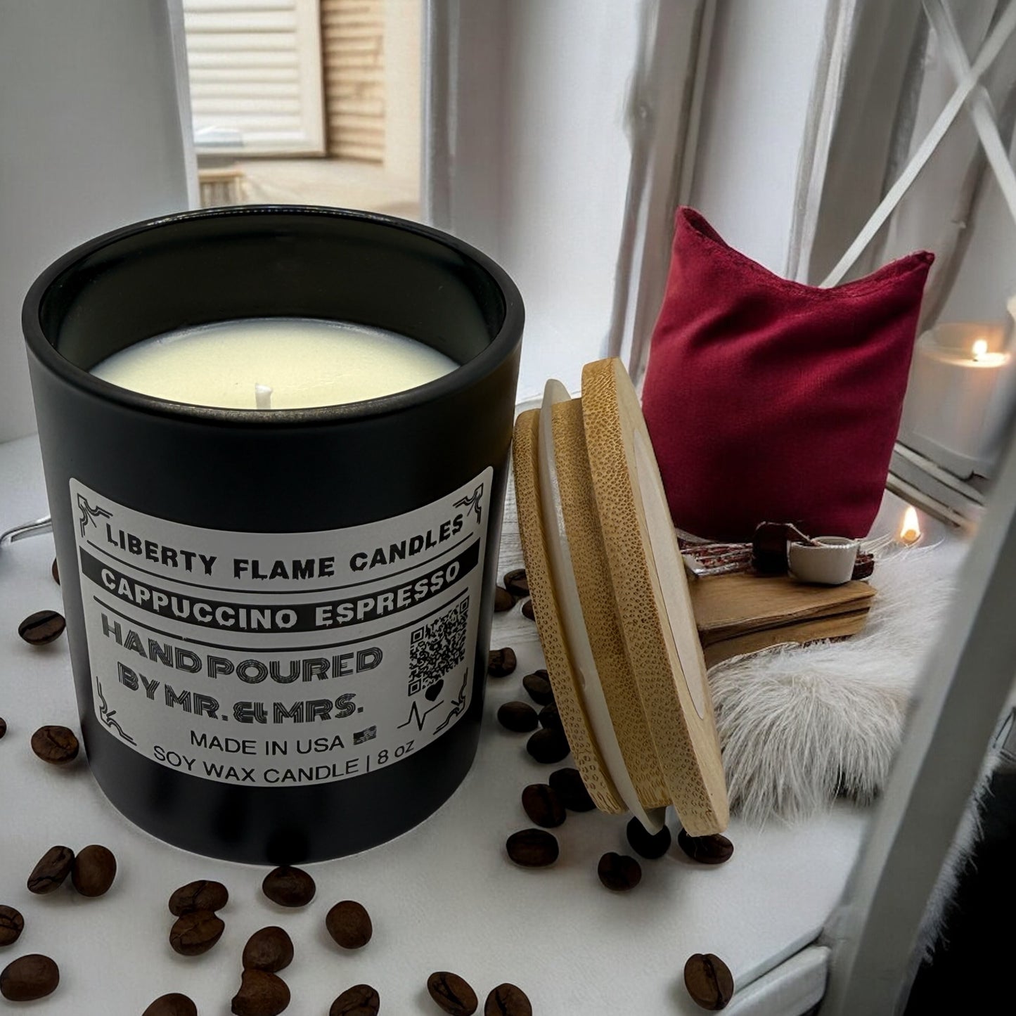 CAPPUCCINO ESPRESSO - 10oz GLASS JAR