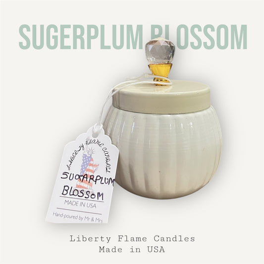 SUGERPLUM BLOSSOM - 8 oz DIAMOND ANTIQUE JAR