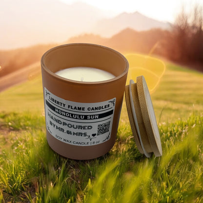 HONOLULU SUN - 10oz GLASS JAR