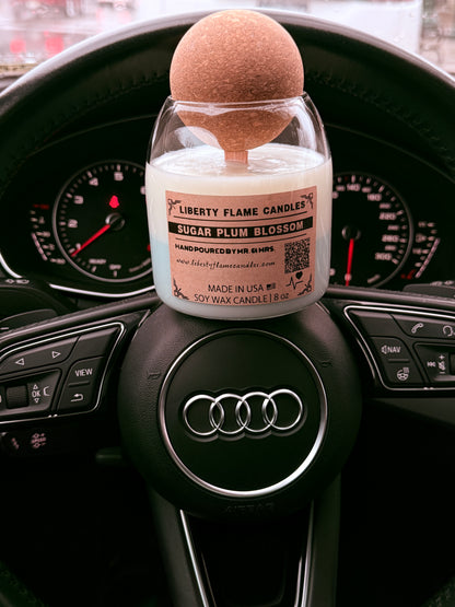 CLEAR JAR WITH ROUND BALL LID - 16OZ