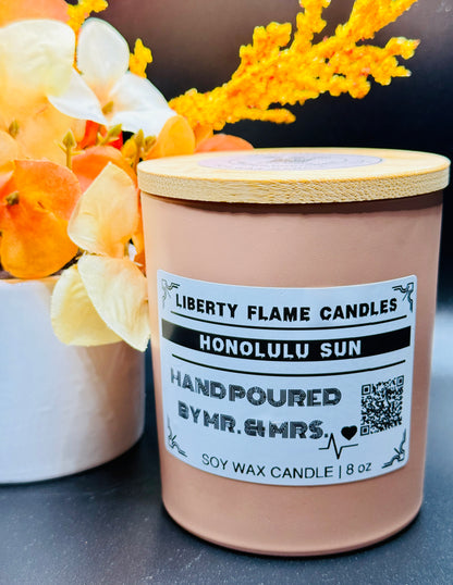 HONOLULU SUN - 10oz GLASS JAR