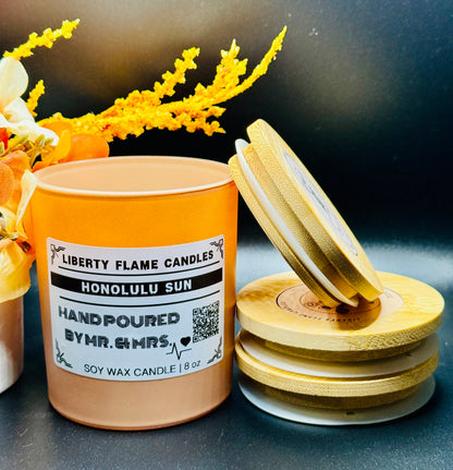 HONOLULU SUN - 10oz GLASS JAR