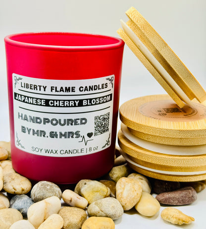JAPANESE CHERRY BLOSSOM - 10oz GLASS JAR