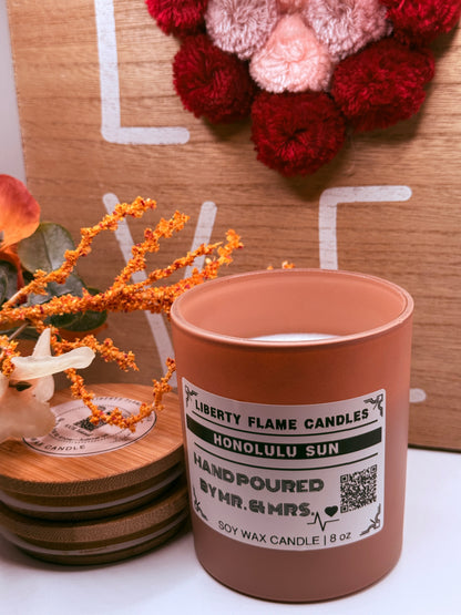HONOLULU SUN - 10oz GLASS JAR
