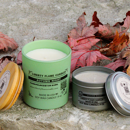 AUTUMN NIGHT - 10oz GLASS JAR