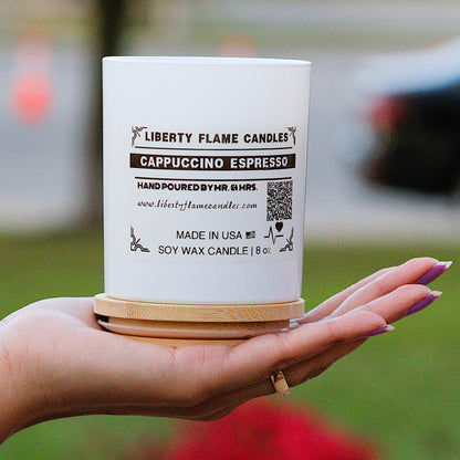 CAPPUCCINO ESPRESSO - 10oz GLASS JAR