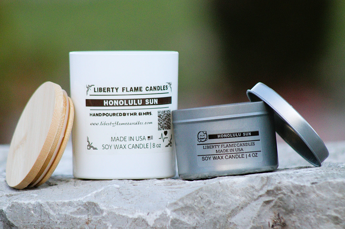 HONOLULU SUN - 10oz GLASS JAR