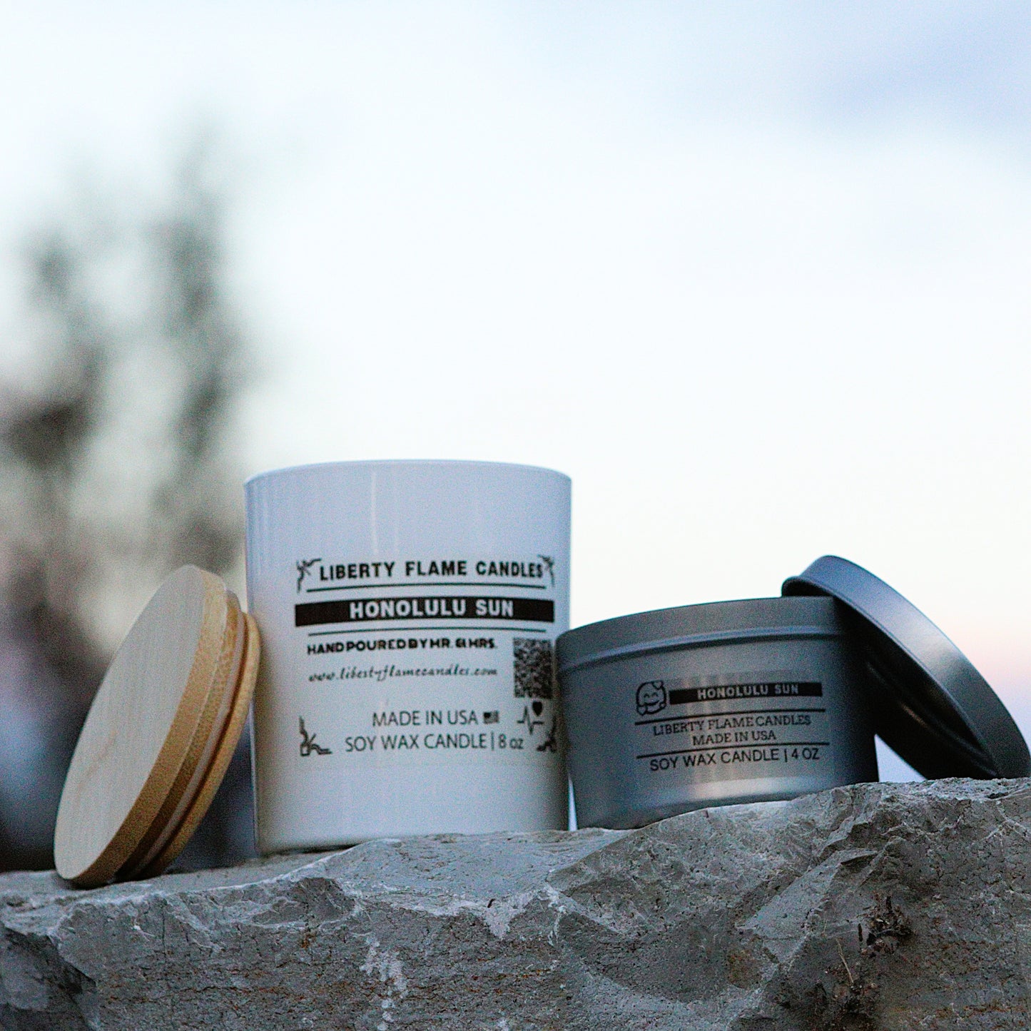 HONOLULU SUN - 10oz GLASS JAR