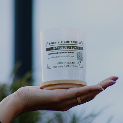 HONOLULU SUN - 10oz GLASS JAR