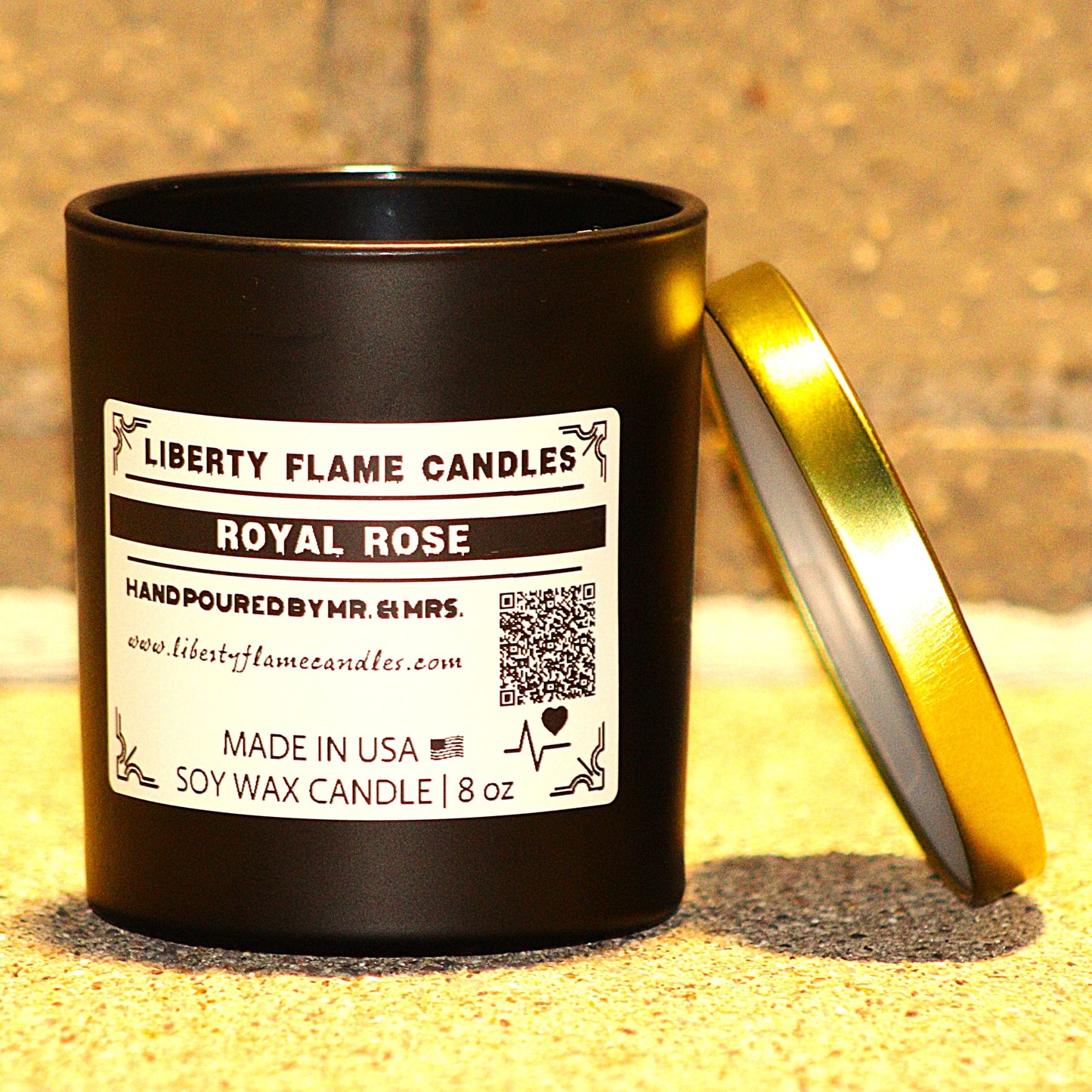 ROYAL ROSE - 10oz GLASS JAR